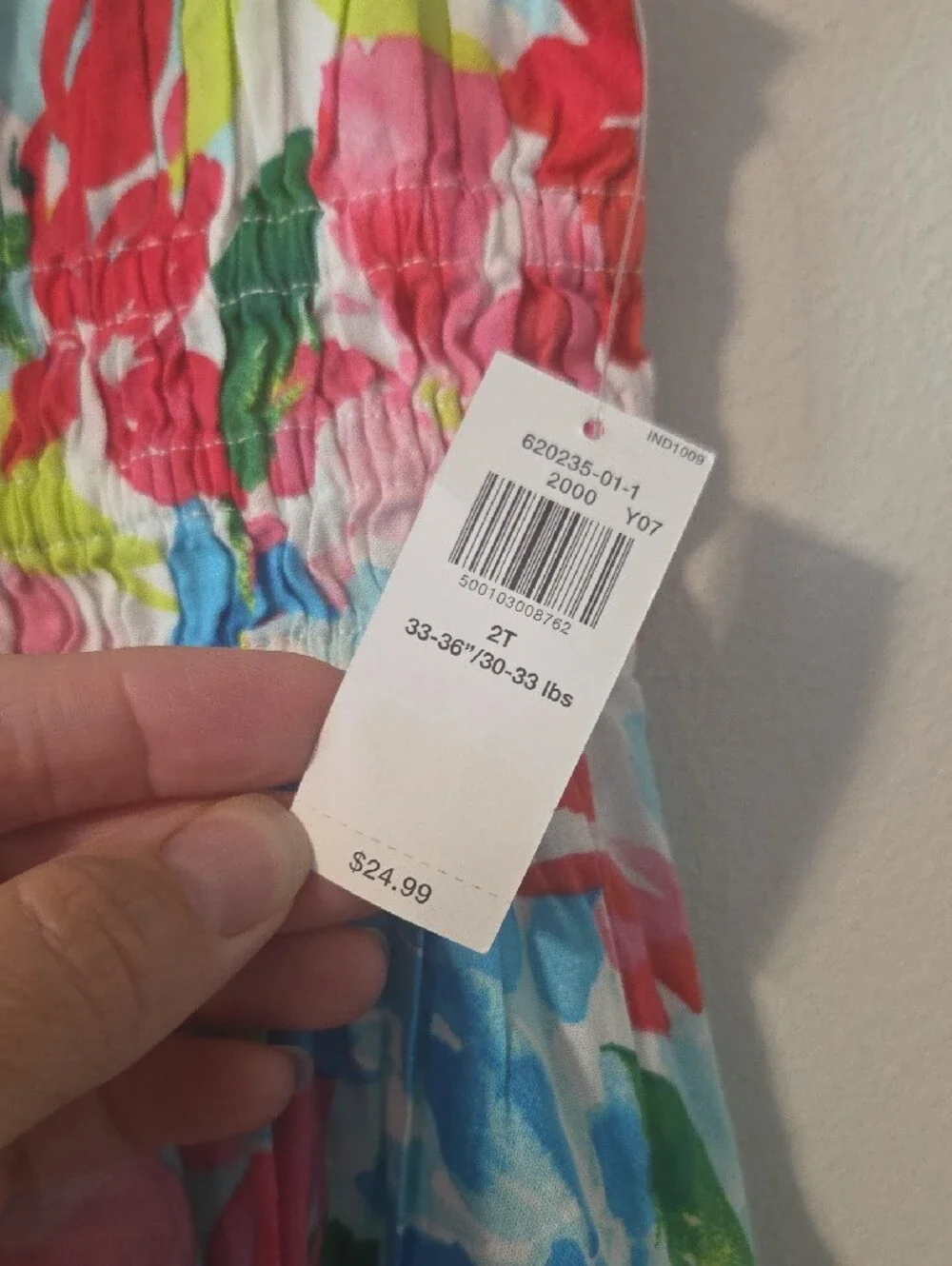 Old Navy Floral Smocked Sundress in Pink, Blue, Green, Yellow